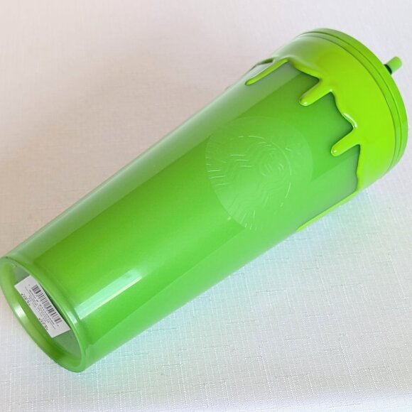 NWT Starbucks Slime Drip Glow in the Dark Tumbler Cold Cup - Picture 5 of 6
